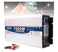 Inverseur de puissance d’onde sinusoïdien pur 5000W 6000W 7000W 8000W DC convertisseur 12V/24V/48V/60V à AC 110V/220V convertisseur de transformateur avec affichage couleur intelligent LCD,7000W 00W-6