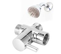 Inverseur de robinet à 3 voies, valve de robinet universelle en cuivre, inverseur de tuyau d'arrosage, pièces de douche de salle de bain pour pomme de douche à main, pomme de (Distributeur d'eau G1/2