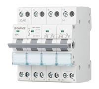 Inverseur de Source Manuel MTS 4P 63A Rail DIN | Sélection manuelle entre 2 sources avec position d’isolement, empêche leur couplage, montage sur rail DIN