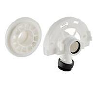 Inverseur d'eau Geberit avec collier de montage 241506001 avec protection filetée et joints