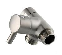 Inverseur Douche Inverseur de bras de douche à 3 voies for valve, système de salle de bain universel, adaptateur en métal en forme de T, connecteur(Drawing)