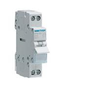 Inverseur modulaire 1 pôle 25A I-II HAGER SFM125