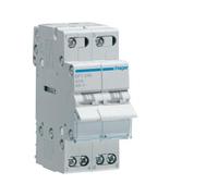 Inverseur modulaire - HAGER - SFT240 - 2 pôles - 40A - Blanc