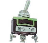Inverseur unipolaire a levier (on) off (on) 10a/250v G