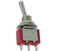 Inverseur vertical spdt on off (on) type pour ci