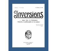 Inversions, suivi de L'amitié Une autre histoire de la première revue gay française - Michel Carassou - Non Lieu - broché - Essai