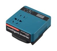Inversor de Energía dee Batería - Convertidor des Corriente Portátil Dei Alta Eficiencia | Protección Contra Sobrecargas y Bajo Voltaje Con Enchufe | Inversoor Portátiil - Viajes Hogar