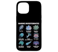 Invertébrés Marins Uniques pour Les Amateurs de Science des organismes Marins Coque pour iPhone 15