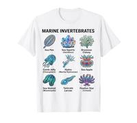 Invertébrés Marins Uniques pour Les Amateurs de Science des organismes Marins T-Shirt