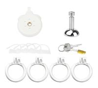 Inverted Flat Chastity Cage Cage De Chasteté Inversée Men Chastity Cage,A
