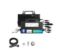 Inverter Convertisseur Micro Onduleur Photovoltaïque pour Balcon 2025 W 2250 avec WiFi Et Bluetooth 4 Voies MPPT Indépendant