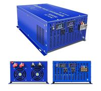 Inverter Convertisseur Onduleur À Onde Sinusoïdale pour 5kw 24V 220V Convertisseur Solaire Hors Réseau 12V 36V 48V DC 110V 130V 230V 240V AC Appareil Ménager(5KW,24V,240V)