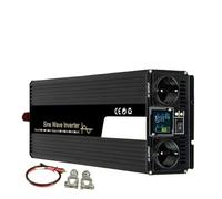 Inverter Convertisseur Onduleur Onde Sinusoïdale pour 4000W 5000W 6000W Double Prise UE Convertisseur Tension 12V 24V 48V AC 110V 220V50Hz60Hz(5000W (Rated 2500W),12V,220V 60Hz)
