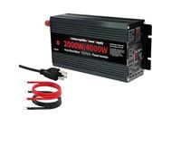 Inverter Convertisseur Onduleur Onde Sinusoïdale pour UPS 2000W/4000W 12V DC 24V À 110V AC 220V Alimentation Électrique sans Interruption Courant Charge 15a/8a(12V-110V US 60Hz)