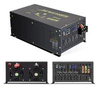 Inverter Convertisseur Onduleur Solaire Onde Sinusoïdale pour Convertisseur 1000W/1500W/2000W/2500/3000W/5000W/8000W 12V/24V/48V DC 110V/120V/220V/230V AC(6000W LED Display,48V,110-120V)