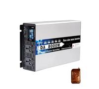 Inverter Onduleur Sinusoïdal Haute Puissance 8000 W 10000 W 12000 W 12V 220 V 24V 48V 60V 72V pour Voiture Solaire Hors Réseau Convertisseur Tension(12V,220-30V(60Hz) Uni,8Kw REM)