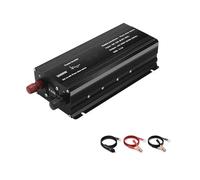 Inverter Onduleur Sinusoïdal Pur 12 V 220 V 1500/2200/2600 W, Prise UE/Universelle, pour Extérieur, Voyage, Camping-Car Convertisseur Tension(Europe,2200W)