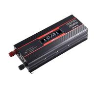 Inverter Onduleur Solaire 600 W 1200 W 2000 W 12 V 220 V, Transformateur De Tension Portable, Chargeur Automatique, Convertisseur De Puissance pour Voiture Convertisseur Tension(2000W 12V)