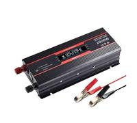 Inverter Onduleur Solaire 600 W 1200 W 2000 W 12 V 220 V, Transformateur De Tension Portable, Chargeur Automatique, Convertisseur De Puissance pour Voiture Convertisseur Tension(2000W 12V)