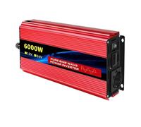 Inverter Onduleurs Solaires avec LED, Prise UE, Convertisseur Sinusoïdal Pur 24 V 220 V, 3500 W Convertisseur Tension(24V 50HZ,6000W)