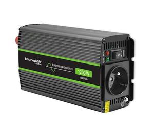 Inverter - Qoltec - Monolith - 600W - Onde sinusoïdale pure - Utilisation en voyage