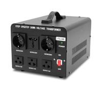 Inverter Transformateur De Tension CA 5000 W/2500 W Convertisseur Élévateur/abaisseur 110 V vers 220 V Prise Universelle/américaine Convertisseur Tension(JP Plug,5000W EU)