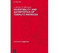 Invertibility And Asymptotics Of Toeplitz Matrices