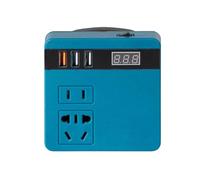 Invertisseur De Batterie Au Lithium Intelligent - Transformateur De Batterie du Convertisseur d'alimentation avec Affichage Actuel - Oppronneuse Alimentée Adaptateur pour Les Véhicules De Camping