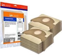 Invest 20 Sacs à poussière compatibles avec Kärcher 2501 2601 3001 NT181 SE3001 WD2500M Puzzi 90