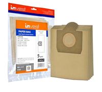 Invest 5 sacs aspirateur compatibles Kärcher WD3, MV3 & 6.959-130.0 - sacs filtre remplacement haute qualité pour aspirateur poussière