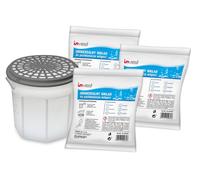 Invest - Déshumidificateur d'air, déshumidificateur d'ambiance avec bec verseur, incl. 3x 250g de granulés, sans électricité, réduit les moisissures et les odeurs