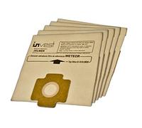 Invest Lot de 10 sacs d'aspirateur pour ZELMER Admiral, Meteor Seria 1010, CLATRONIC, Privileg