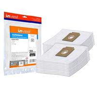 Invest - Lot de 10 sacs filtrants compatibles avec Kärcher : 6.904-333.0, 6.904-084.0 T 10/1, T 7/1, T 9/1 Bp, T 12/1, T12/1 Adv, T 12/1 eco!efficiency - Sacs de rechange blancs