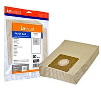 Invest - Lot de 10 sacs filtrants de rechange compatibles avec Rowenta RO 1700-1799 Compacteo, RO 1855, RO 5227, RO 524321, RO 5253OA, ZR 0039, ZR 0041 - Marron