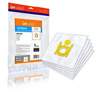 Invest - Lot de 5 sacs d'aspirateur de rechange, sacs filtrants compatibles avec Kärcher VC6 VC 6 VC 6 Premium, VC 6000-6999, VC 6100, VC 6200, VC 6300, VC 6.150, VC 6250 PET, VC 6350, VC 6400 PB