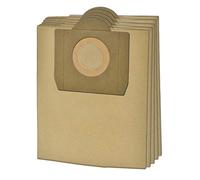 Invest - Lot de 5 sacs d'aspirateur filtrants compatibles avec Kärcher : 2701, 2701 TE, 2731, 3011, 6.904-051, K 2001, K 2701, K 2701 TE, WD 3, WD 3 Battery Premium Set - Remplacement marron, Lot de 5