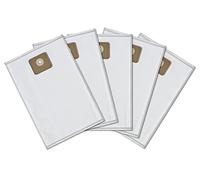 Invest - Lot de 5 sacs filtrants de rechange compatibles avec Nilfisk : MULTI 20, 30 Nilfisk 20, 30 - Blanc
