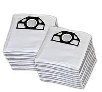 Invest - Sacs d'aspirateur compatibles avec Kärcher : WD3, MV3, A1000, A1001, A2101, A2111, A2131, A2131 PT, A2201, A2201, A2204, A2204, A2231, A2231 PT - Sacs de rechange Blanc 20 1 pièce