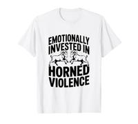Investi émotionnellement dans Les béliers de Violence à Cornes T-Shirt Graphique avec Valeur