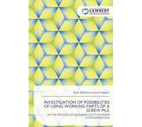 INVESTIGATION OF POSSIBILITIES OF USING WORKING PARTS OF A SCREW PILE: IN THE PROCESS OF CLEANING COTTON FROM CONTAMINATION