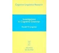 Investigations In Cognitive Grammar