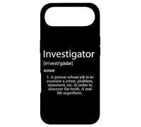 Investigator Definition Federal Private Investigation Coque pour iPhone Air