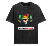 Investing Wallstreetbets 2020 We Like The Stock Crewneck Mens T-Shirt Casual Cotton Unisex Black Tees Tops 3XL