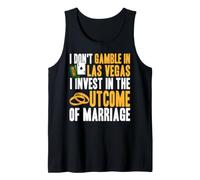 Investir dans Le Mariage Pas dans Le Jeu Vegas drôle Débardeur