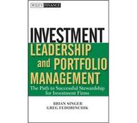 Investment Leadership and Portfolio Management by Greg Fedorinchik Hardcover Book Brian Singer, Greg Fedorinchik (Auteur)