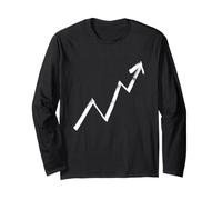 Investor Design avec Graphique boursier pour Day Traders Manche Longue