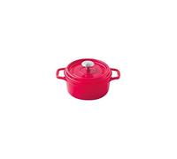 cocotte en fonte ronde 20 cm -invicta- rubis