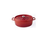 Invicta 403310 Cocotte Ovale - 31 cm - Fonte Emaillée - Rubis