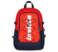 Invicta Act Plus Sac à dos d'école, rouge, 29 l, double compartiment, poche intérieure avec organiseur, poches latérales porte-bouteille, compartiment pour PC, école moyenne et supérieure, garçon