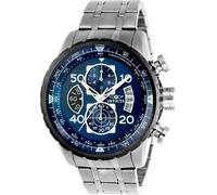 Invicta Aviator 22970 Montre Homme - Entanche - Analogique - mouvement à quartz - acier inoxydable avec cadran bleu - 48mm